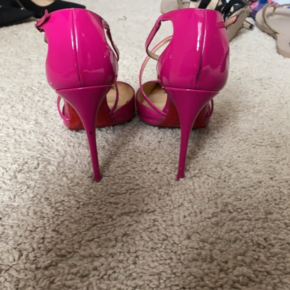 Fuschia strap or Christian Louboutins. - Picture 6 of 8